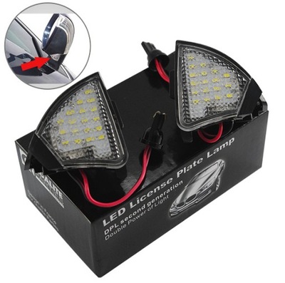 Фонари led зеркал vw eos golf v vi passat b5 b6 skoda superb фото №1