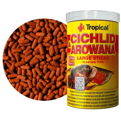Tropical Cichlid&Arowana Large Sticks 1000ml