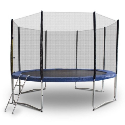 TRAMPOLINA ZESTAW DO OGRODU ZEWNĘTRZNA 430CM