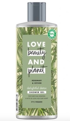 Love Beauty and Planet żel pod prysznic Rosemary 400 ml
