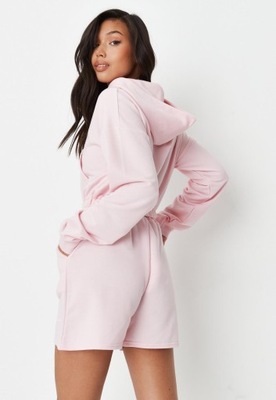 MISSGUIDED R.38 CL11462 RÓŻOWA BLUZA NA ZAMEK