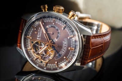 ZENITH EL PRIMERO CHRONOMASTER SS|18K GOLD 42MM//BOX