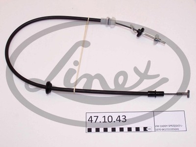 Трос сцепления vw seat фото №1