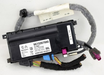 Citroen c5 iii 3 x7 9673397980 модуль autoliv ng4 фото №1