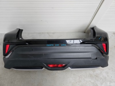 Бампер задний toyota chr 6 pdc фото №1