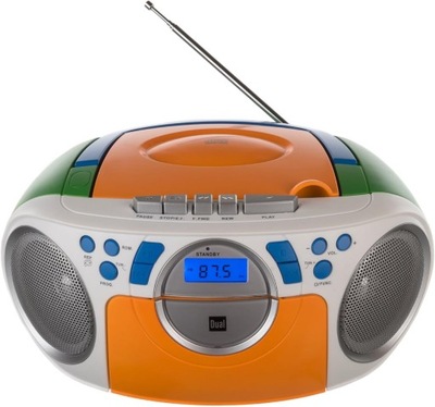 Radio boombox Dual P70 CD kasety magnetofonowe retro FM