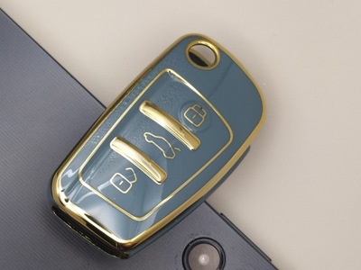 Чохол na ключ audi gold фото №1