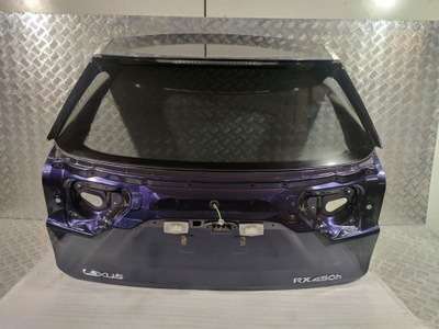 Lexus rx 450h 2017 задняя крышка багажника багажника фото №1