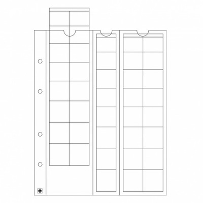 LEUCHTTURM KARTA STRONA NA MONETY OPTIMA 40 EURO