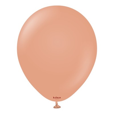 Balony KALISAN Clay Pink, różowy 30 cm, 100 szt.