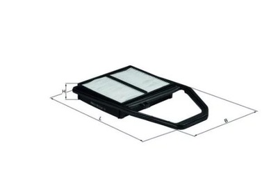 Фильтр воздуха honda civic vii, fr-v, s фото №1