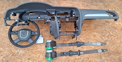 Консоль audi a4 b8 ремни натяжители модуль воздуховод фото №1