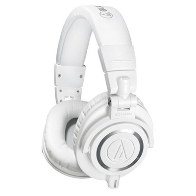 AUDIO-TECHNICA ATH-M50XWH Edycja Limitowana słucha