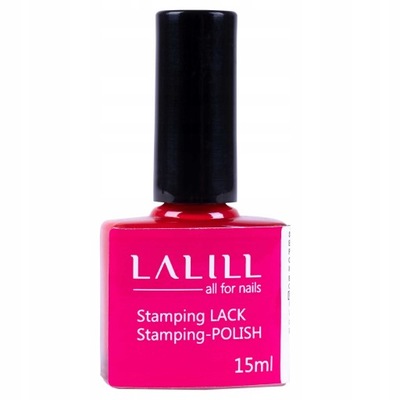 LAKIER DO STEMPLI 15 ML- CZERWONY
