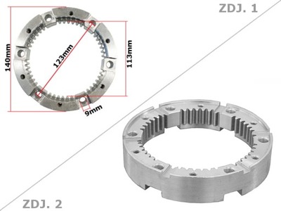 CUERPO CONJUNTO DE EMBRAGUE MZ 250  