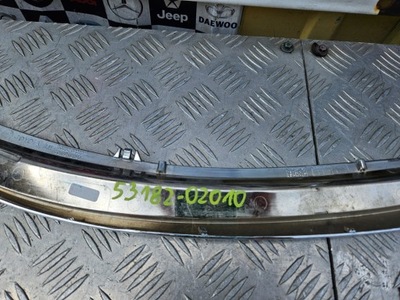 Toyota corolla e16 молдинг лампи ліва хром фото №1