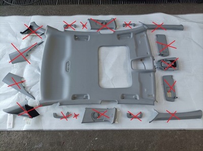 Audi a4 b9 потолок фото №1