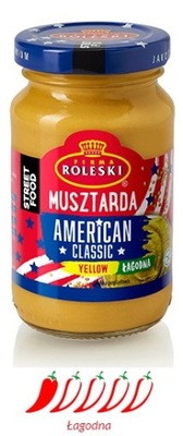 ROLESKI Musztarda American Classic Yellow 200g