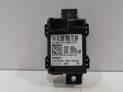 Модуль освещение амбие́нтное mercedes w176 ! фото №1