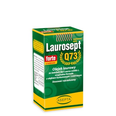 ASEPTA Laurosept FORTE Q73 30ml - Olejek laurowy olejek z kurkumy i imbiru