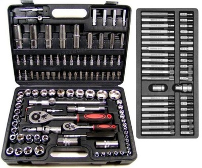 ZESTAW KLUCZY 148 KLUCZE NASADOWE TORX IMBUS YATO