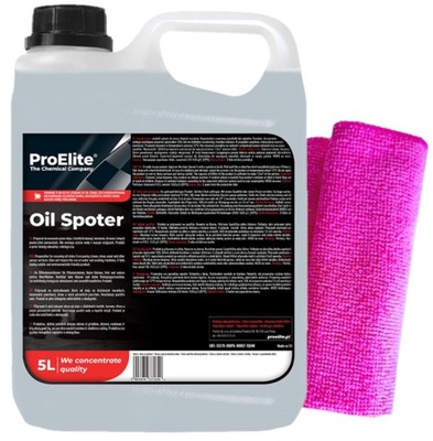 USUWANIE PLAM OLEJU Z KOSTKI Oil Spoter 5L