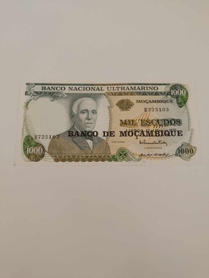 Mozambik - 1000 Escudos - 1972 - UNC