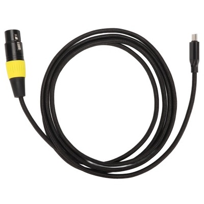 KABEL PRZEWÓD DO MIKROFONU XLR NA USB C 2M