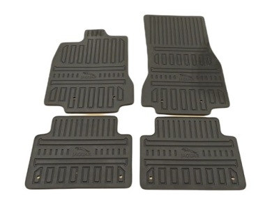 Оригинальные коврики резиновые jaguar xf x250 rwd 2012-2015 c2z15680 c2z22801 фото №1