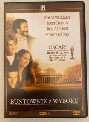 Buntownik z wyboru DVD OSCAR ROBIN WILLIAMS DAMON