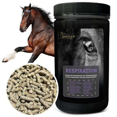 Na układ oddechowy koni BIOFEED Respiration 0,9kg