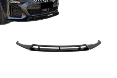 Накладка bmw x7 g07 20- спойлер чорний блиск фото №1