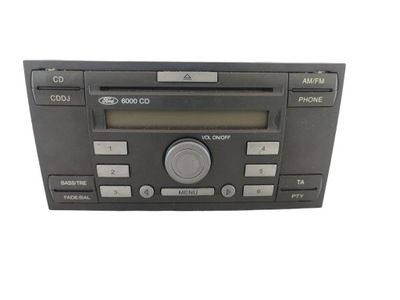 РАДИО CD 6000CD FORD FOCUS MK2 4M5T-18C815-AE Z KODEM