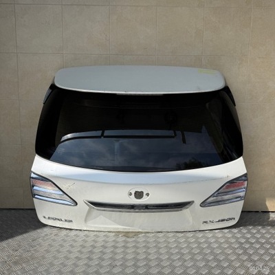 Крышка багажника задняя комплектная lexus rx 450h rx450 hybrid камера фото №1