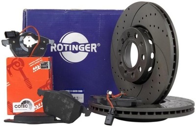 ROTINGER TARCZE+KLOCKI P AUDI A4 B5 B6 B7 288MM