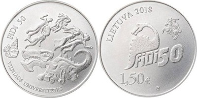 1,5 Euro 2018 - Litwa ( Uniwersytet Wilno Fidi50 )