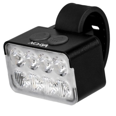 Lampka rowerowa przód 900lm 8*LED USB-C VA0151 Vayox