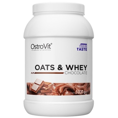 OATS WHEY- 1000g WĘGLOWODANY, BIAŁKO MASA -OstroVIt