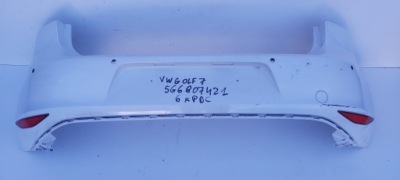 Vw golf vii 5g6807421 бампер задний 6xpdc фото №1