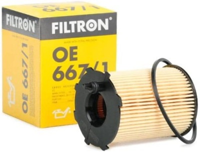 Filtron оригинальный номер 667/1 фильтр масла фото №1