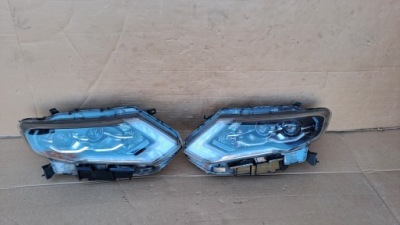 Nissan x-trail xtrail правая левая лампа full led комплект б/у фото №1