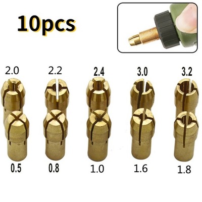 10 sztuk Mini uchwyt wiertarski Adapter Dremel Min