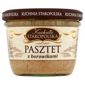 Kuchnia Staropolska Pasztet z borowikami 160 g