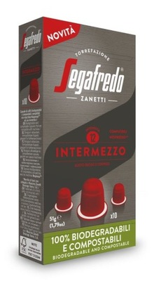 Kapsułki SEGAFREDO NESPRESSO INTERMEZZO 10 szt BIO