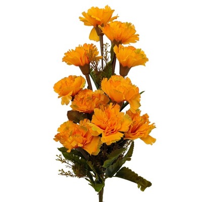 Bukiet goździk pomarańczowy