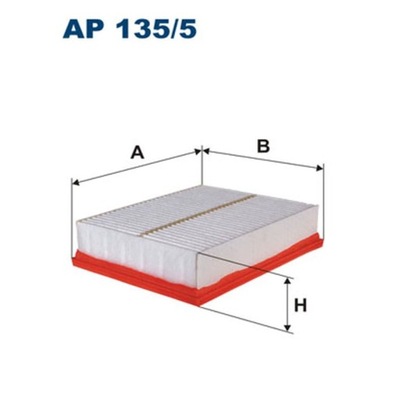 FILTRO AIRE FILTRON AP 135/5  