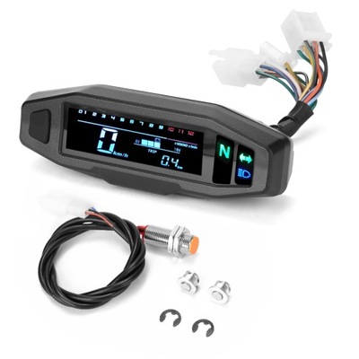 VELOCÍMETRO PARA MOTORA PARA MOTOCICLETA LCD MINI  