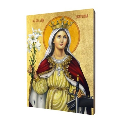 Ikona święta Katarzyna Aleksandryjska