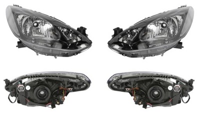 Фара лампа mazda 2 de 07-10 l+p tyc фото №1
