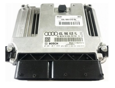 COMPUTADOR ECU AUDI Q5 03L906018ML 0281017833  